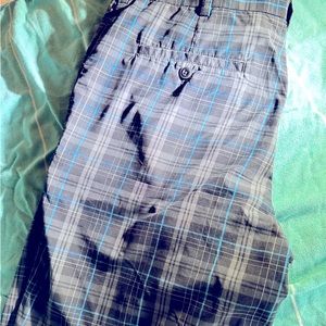 Ben Hogan Performance Plaid Golf Shorts